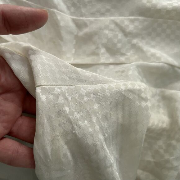 San Andre Vintage Button Up Blouse Small Castle Edwardian Pirate Bishop Sleeve - Picture 4 of 12